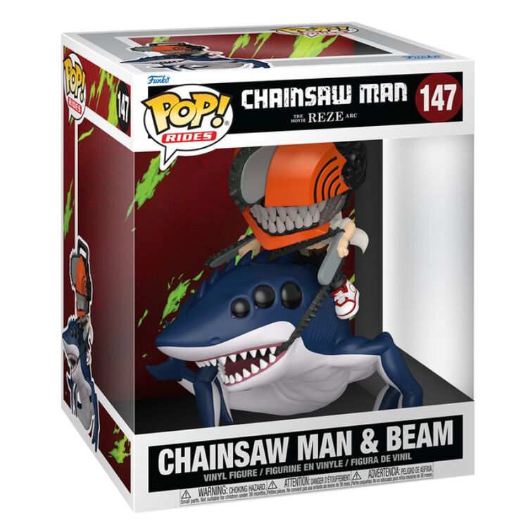 Product Funko Pop! Chainsaw Man Reze Arc Movie – Chainsaw Man & Beam image