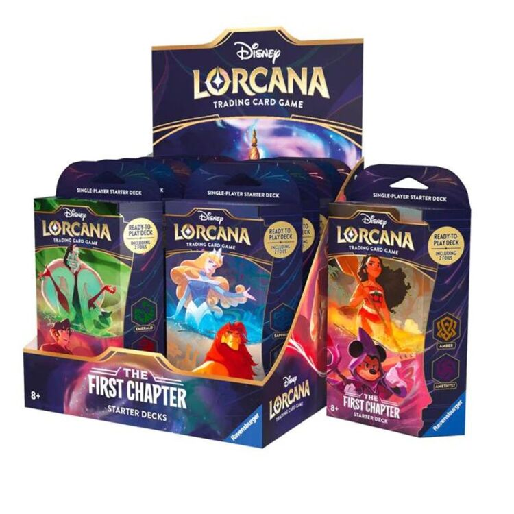 Product Disney Lorcana Trading Cards Starter Deck First Chapter image