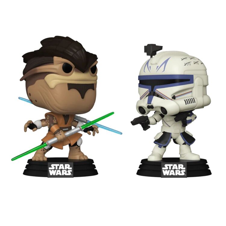Product Funko Pop! Star Wars The Clone Wars Pong Krell vs Captain Rex 2-Pack image