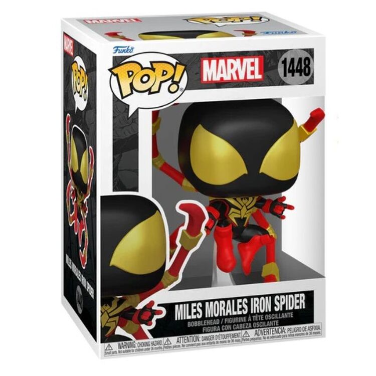 Product Φιγούρα Funko Pop! Marvel Spiderman Miles Morales Iron Spider (Chase Is Possible) image