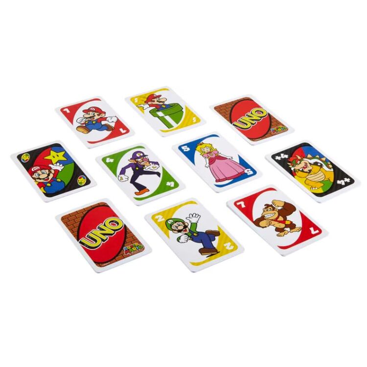 Product UNO Super Mario Card Game image