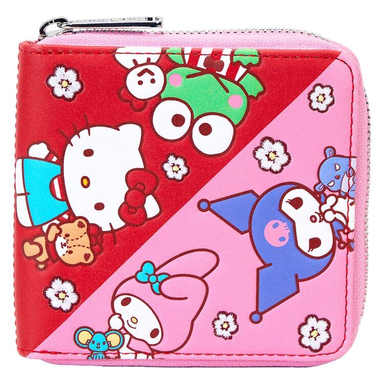 Product Πορτοφόλι Loungefly Sanrio Hello Kitty & Friends Color Block Zip Around image
