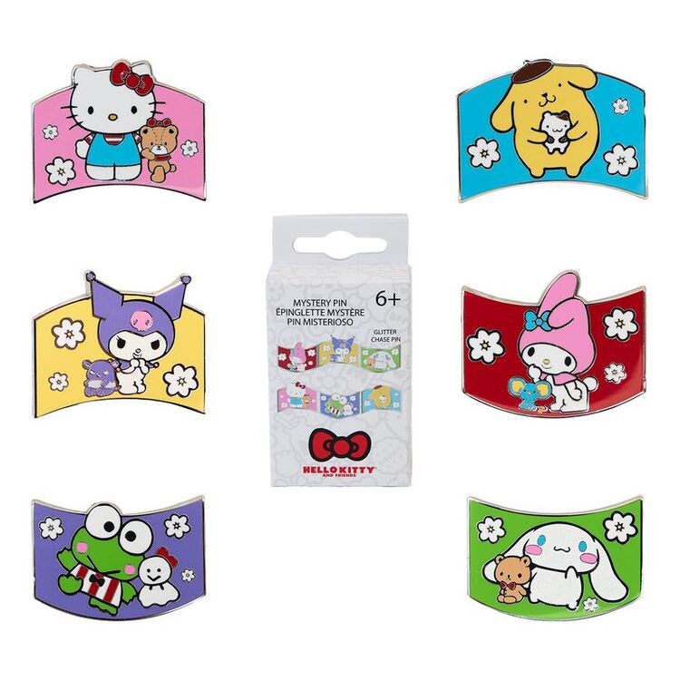 Product Loungefly Sanrio And Friends: Color Block Mystery Pin image