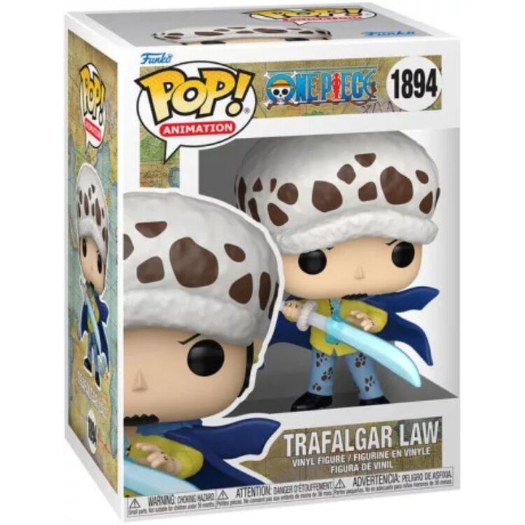 Product Φιγούρα Funko POP! One Piece - Trafalgar Law (with Blue Anesthesia) image