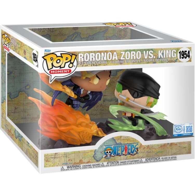 Product Funko POP! One Piece - Roronoa Zoro vs. King (Unmasked) (Special Edition) image