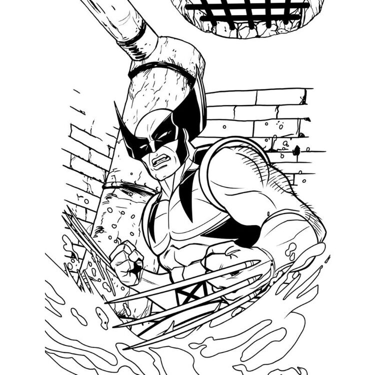 Product X-Men Coloring Book image
