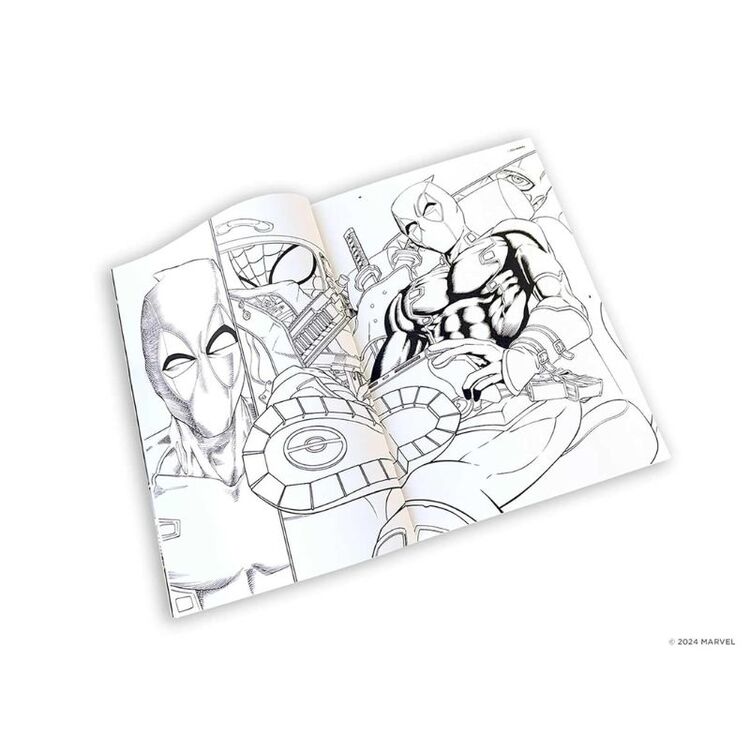 Product Βιβλίο Ζωγραφικής Deadpool Samurai Official image