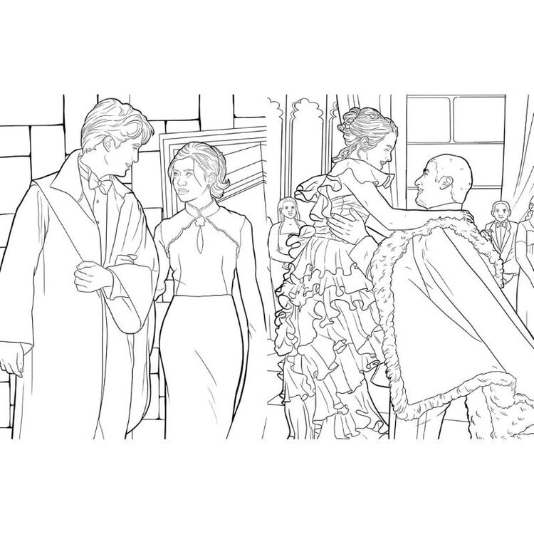 Product Βιβλίο Ζωγραφικής Harry Potter Hufflepuff House Pride The Official Colouring Book image