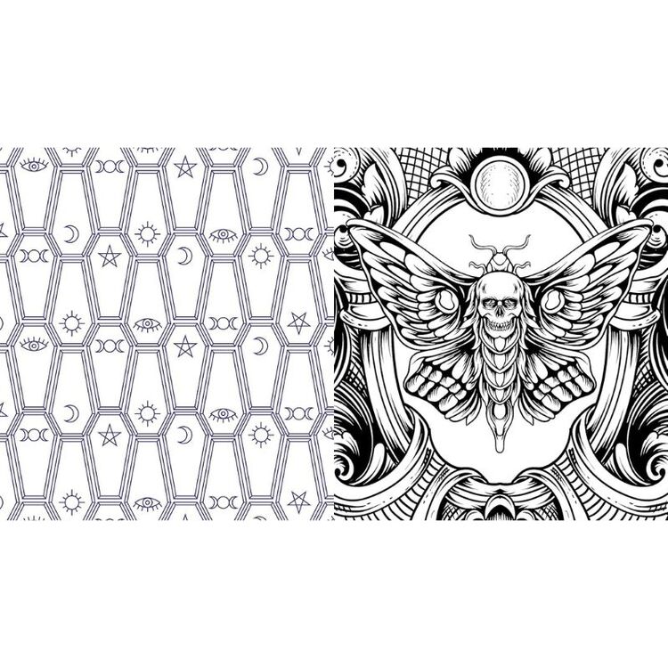 Product Gothic Coloring Book image