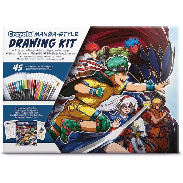 Product Σετ Ζωγραφικής Giochi Preziosi Crayola: Manga Style (04-2938) image