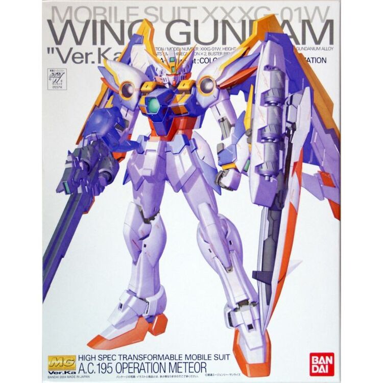 Product Gundam MG 1/100 Wing Gundam Ver.Ka  Model Kit image