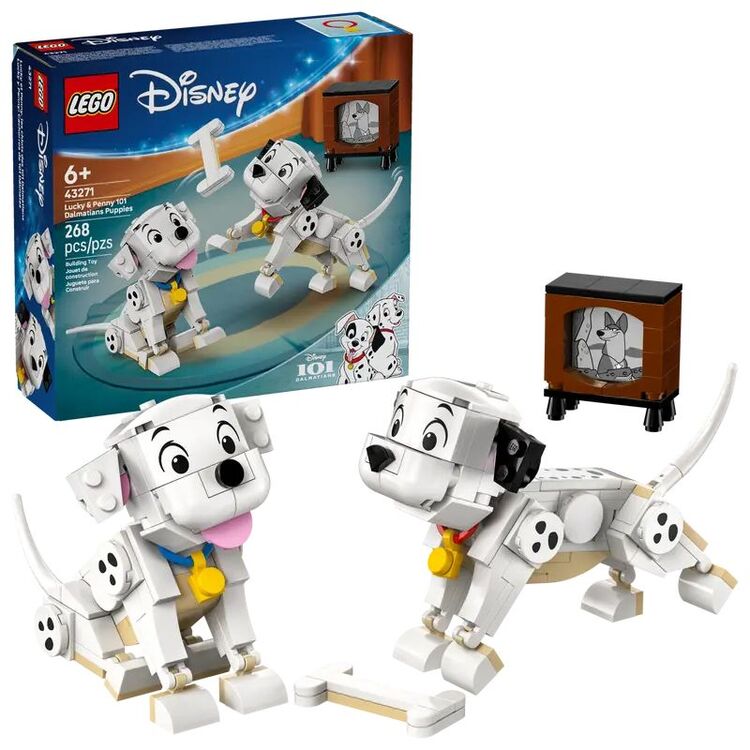 Product LEGO® Disney Classic: Κουτάβια Λάκι & Πένι, 101 Σκυλιά της Δαλματίας (43271) image