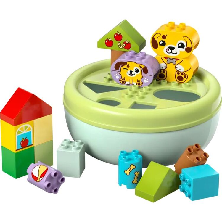Product LEGO® Duplo My First: Ταξινόμηση Σχημάτων: Σπίτι για Κουταβάκια (10441) image