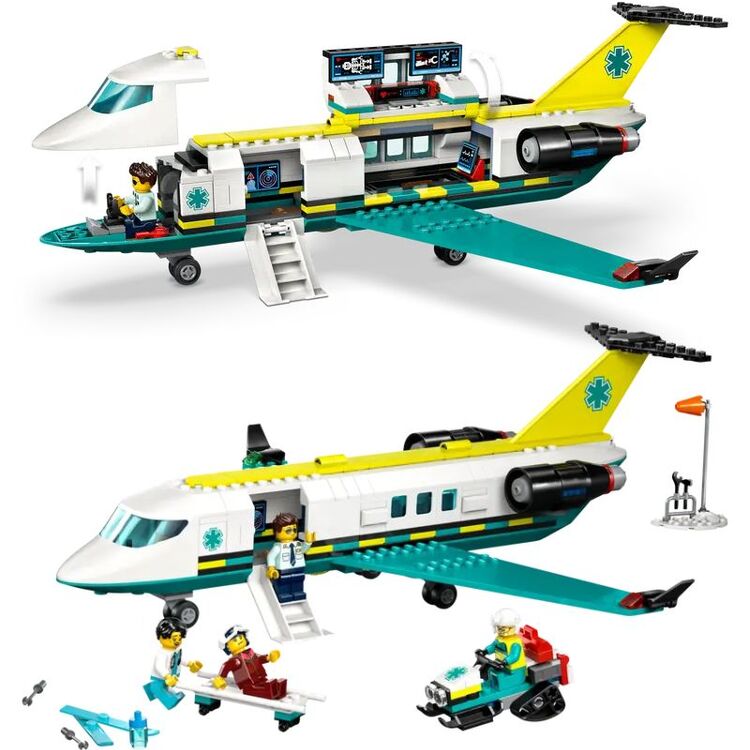 Product LEGO® City: Αεροασθενοφόρο Έκτακτης Ανάγκης (60465) image