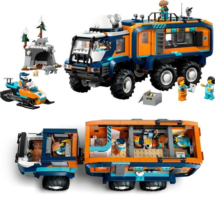 Product LEGO® City: Arctic Explorer Science Lab Truck (60471) image