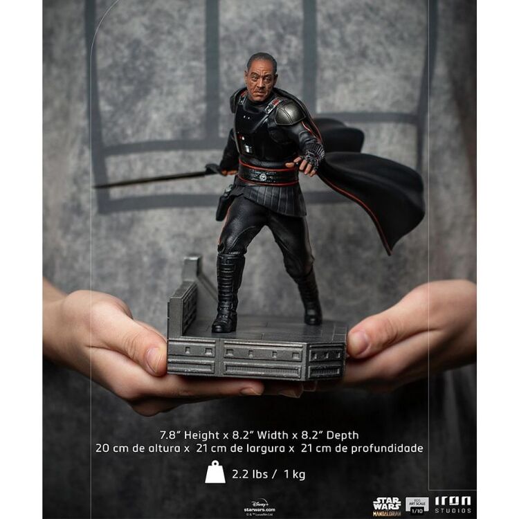 Product Αγαλματίδιο Iron Studios BDS: Disney Star Wars The Mandalorian Moff Gideon - Art Scale Statue (1/10) (LUCSWR44921-10) image