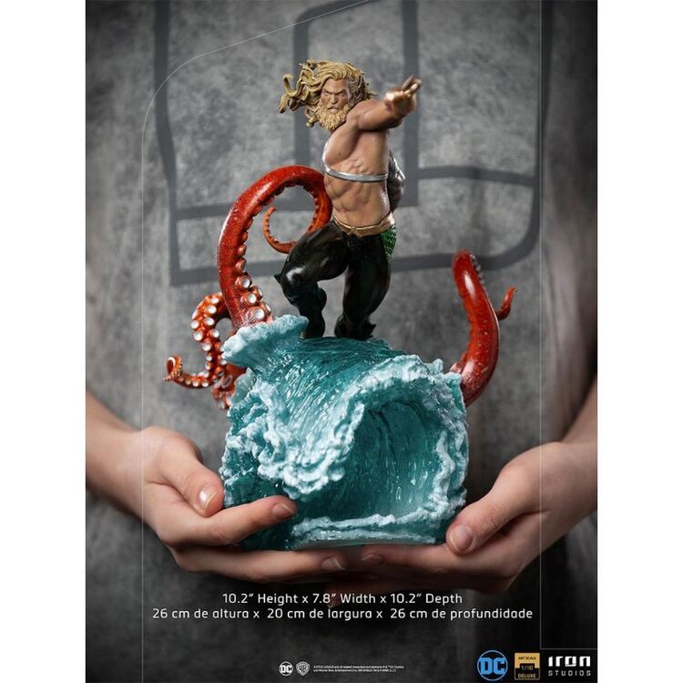 Product Iron Studios Deluxe - Aquaman Art Scale Statue (1/10) (DCCDCG43521-10) image