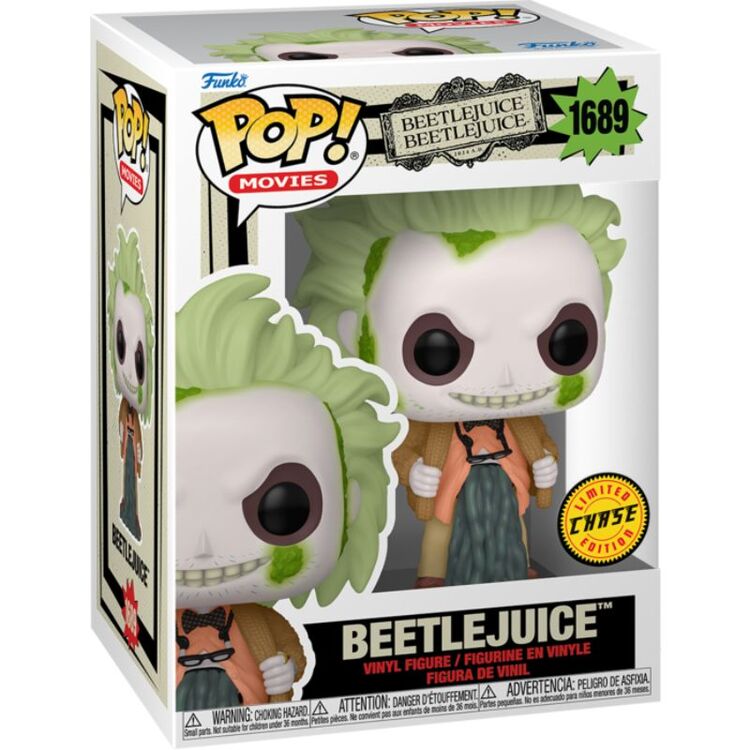 Product Φιγούρα Funko Pop! Beetlejuice Beetlejuice - Beetlejuice (Chase is Possible) image
