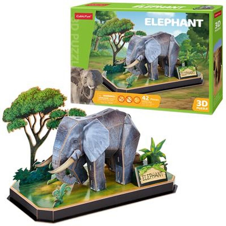Product Παζλ 3D P858H Animal Pals Elephant image