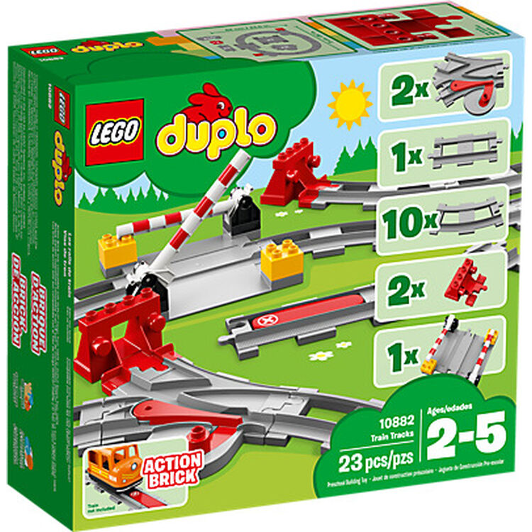 Product LEGO®DUPLO® Town: Train Tracks (10882) image