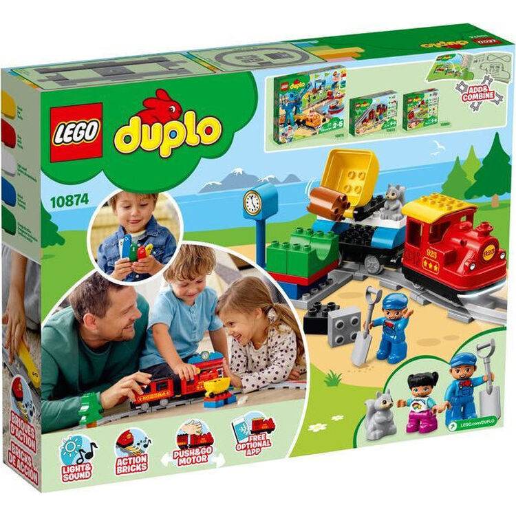 Product LEGO® DUPLO® Town: Ατμοκίνητο Τρένο (10874) image