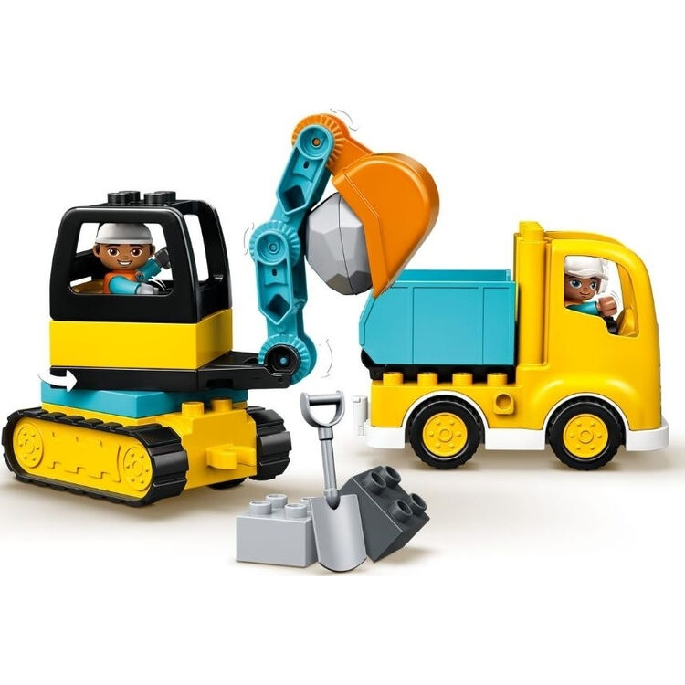 Product LEGO® DUPLO® Town: Truck & Tracked Excavator (10931) image