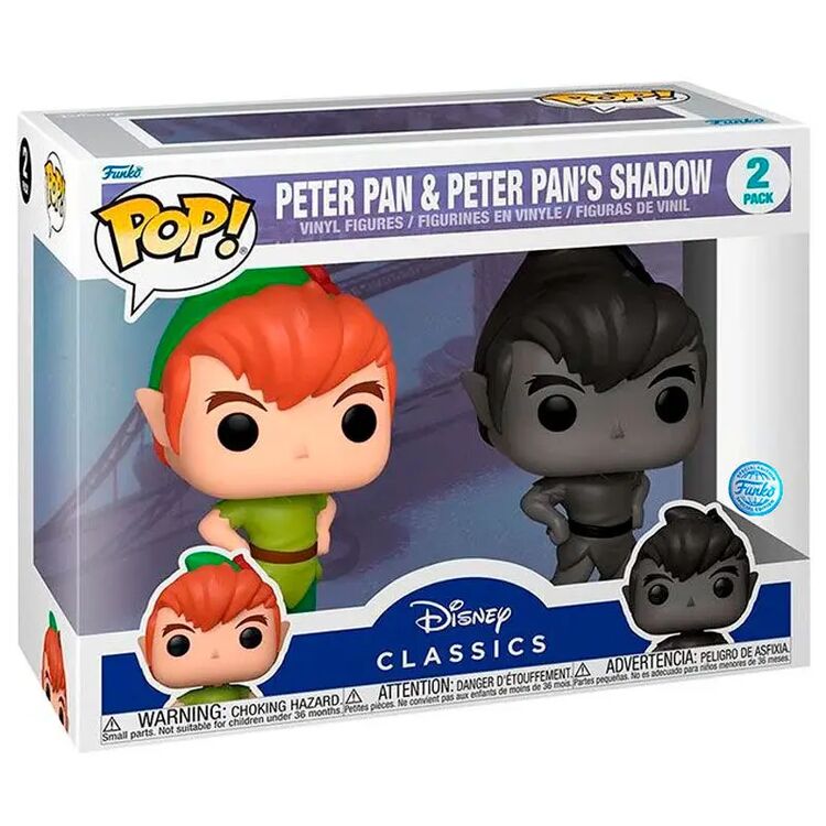 Product Φιγούρα Funko Pop! Peter Pan - Peter Pan & Peter Pan’s Shadow 2-Pack image