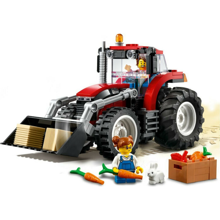 Product LEGO® City Great Vehicles: Tractor (60287) Along with an Easter Candle image