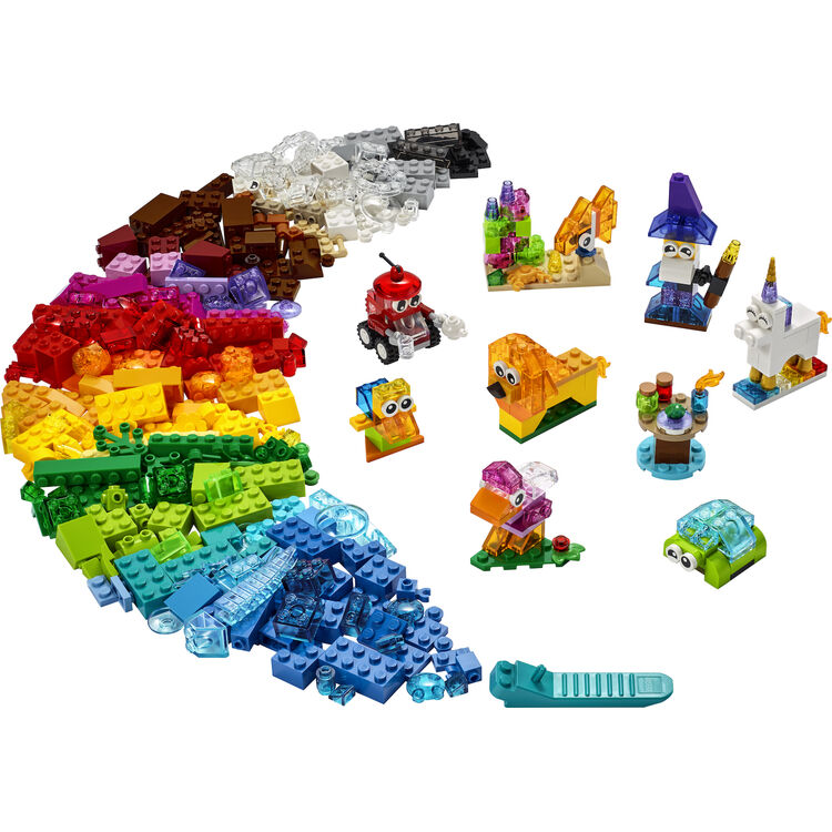 Product LEGO® Classic: Creative Transparent Bricks (11013) image