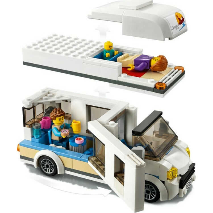 Product LEGO® City Great Vehicles: Τροχόσπιτο για Διακοπές (60283) image