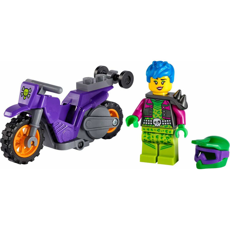 Product LEGO® City Stuntz: Wheelie Stunt Bike (60296) image