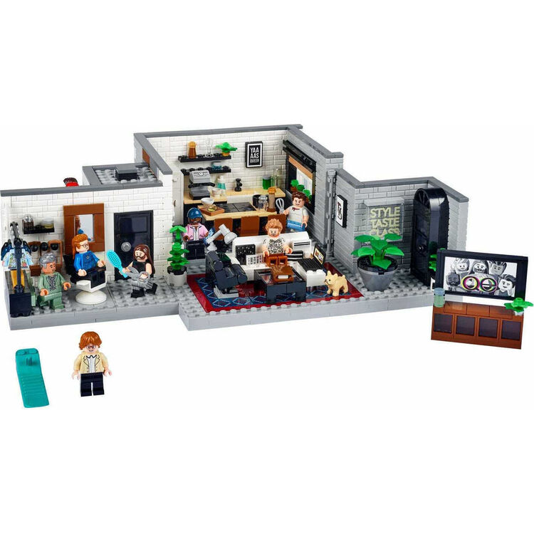 Product LEGO® Icons: Queer Eye - The Fab 5 Loft (10291) Along with an Easter Candle image