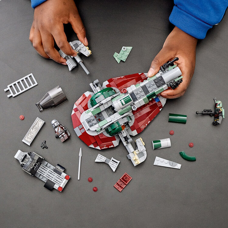 Product LEGO® Star Wars™: Boba Fett’s Starship™ (75312) Μαζί με Πασχαλινή Λαμπάδα image