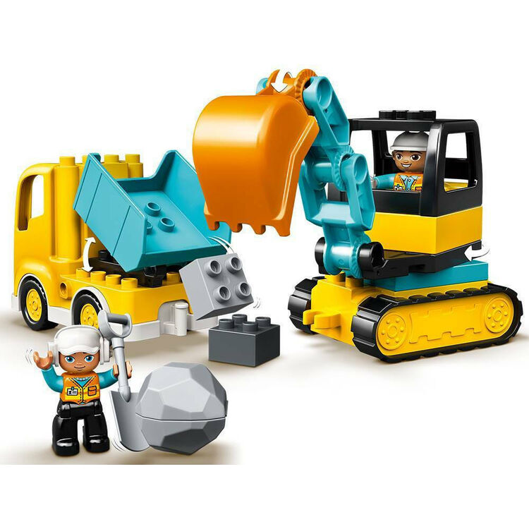 Product LEGO® DUPLO® Town: Truck & Tracked Excavator (10931) image