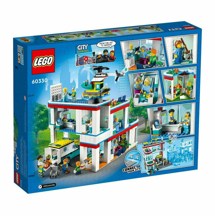 Product LEGO® City My City: Νοσοκομείο (60330) Μαζί με Πασχαλινή Λαμπάδα image