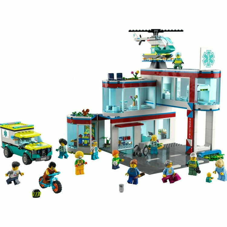 Product LEGO® City My City: Νοσοκομείο (60330) Μαζί με Πασχαλινή Λαμπάδα image
