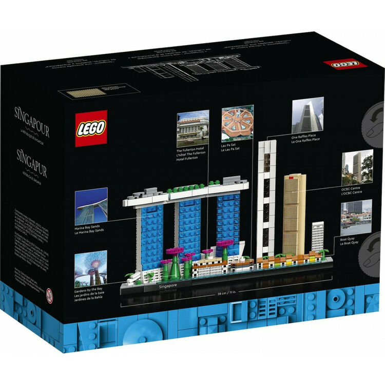 Product LEGO® Architecture: Σιγκαπούρη (21057) Μαζί με Πασχαλινή Λαμπάδα image