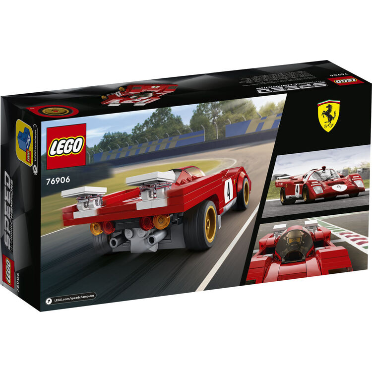 Product LEGO® Speed Champions: 1970 Ferrari 512 M (76906) Μαζί με Πασχαλινή Λαμπάδα image