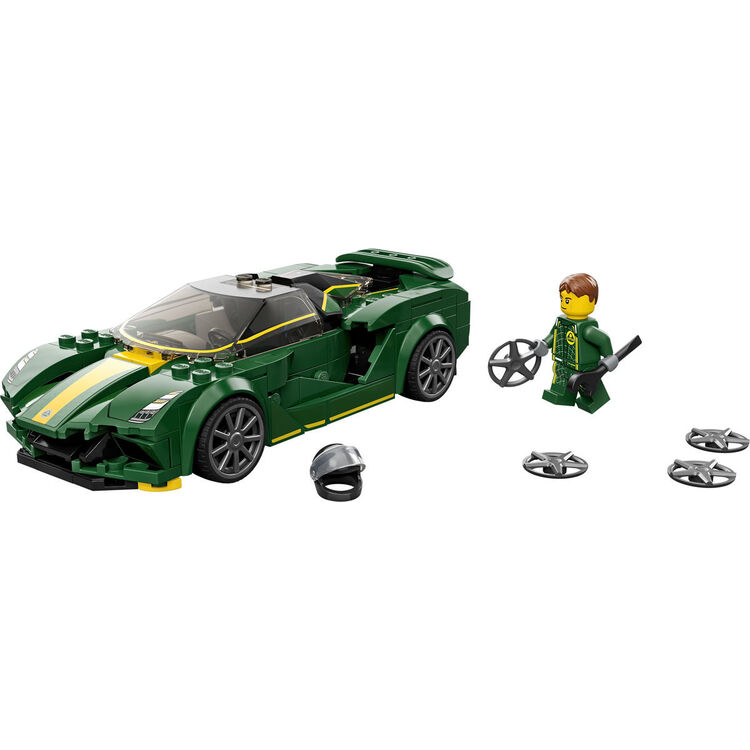 Product LEGO® Speed Champions: Lotus Evija (76907) Μαζί με Πασχαλινή Λαμπάδα image