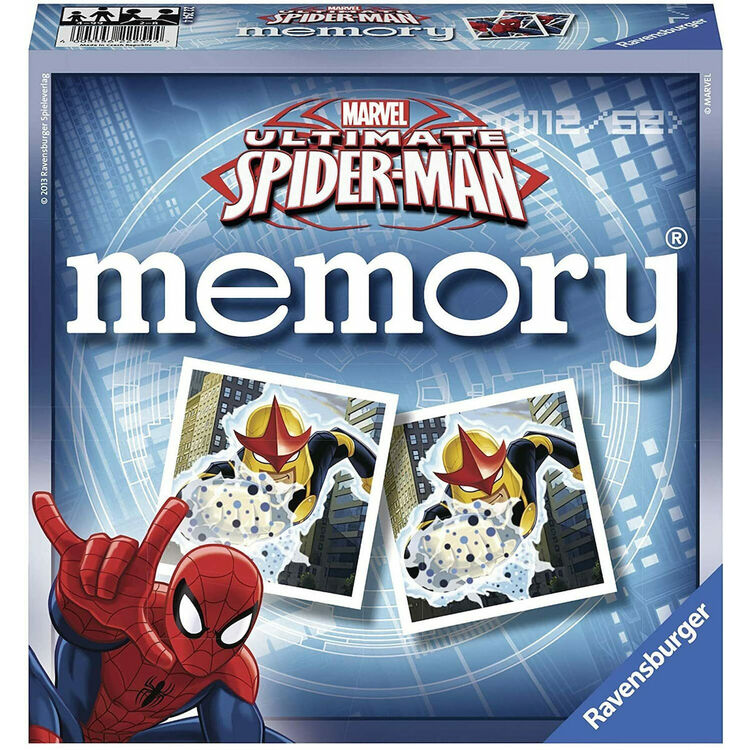 Product Επιτραπέζιο Παιχνίδι Ravensburger Memory: Marvel - Ultimate Spiderman Board Game (22254) image