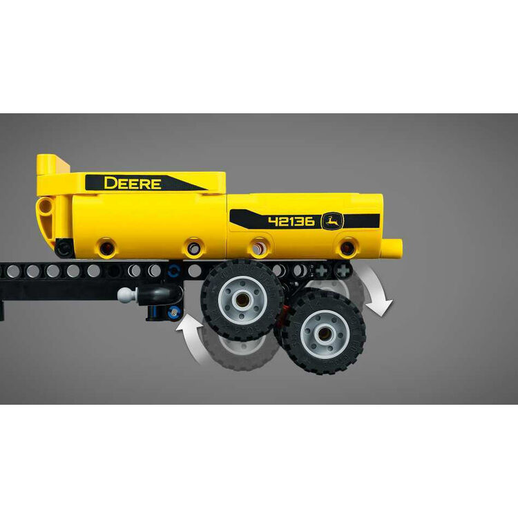 Product LEGO® Technic: John Deere 9620R 4WD Tractor (42136) Μαζί με Πασχαλινή Λαμπάδα image