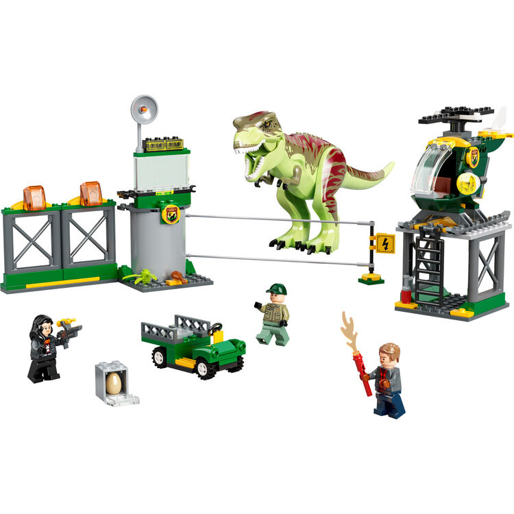 Product LEGO® Jurassic World™ Dominion: Απόδραση Δεινόσαυρου T. Rex (76944) Μαζί με Πασχαλινή Λαμπάδα image