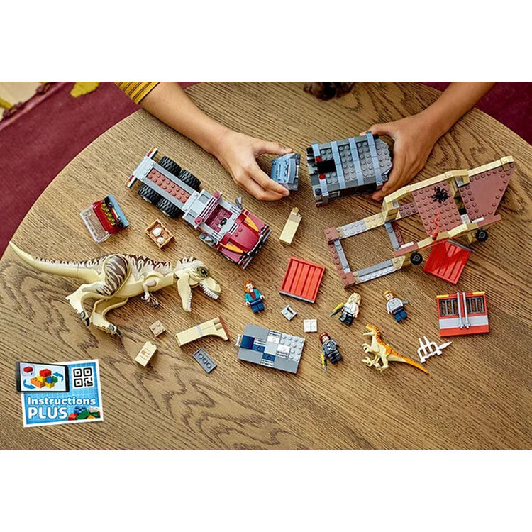 Product LEGO® Jurassic World™ Dominion: T. Rex & Atrociraptor Dinosaur Breakout (76948) image