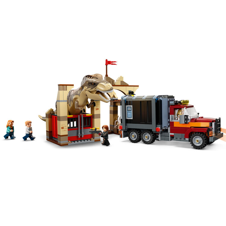 Product LEGO® Jurassic World™ Dominion: T. Rex & Atrociraptor Dinosaur Breakout (76948) image