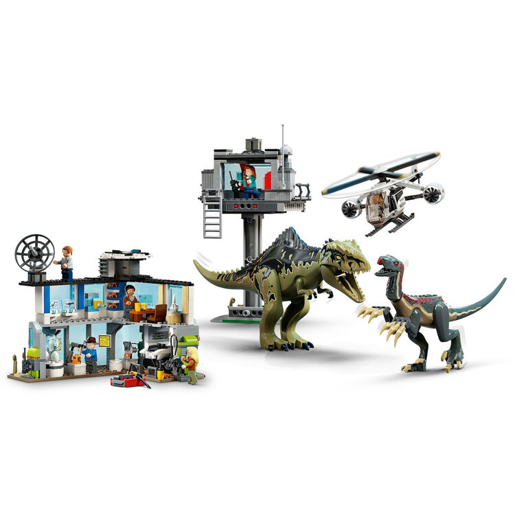 Product LEGO® Jurassic World™ Dominion: Giganotosaurus & Therizinosaurus Attack (76949) image