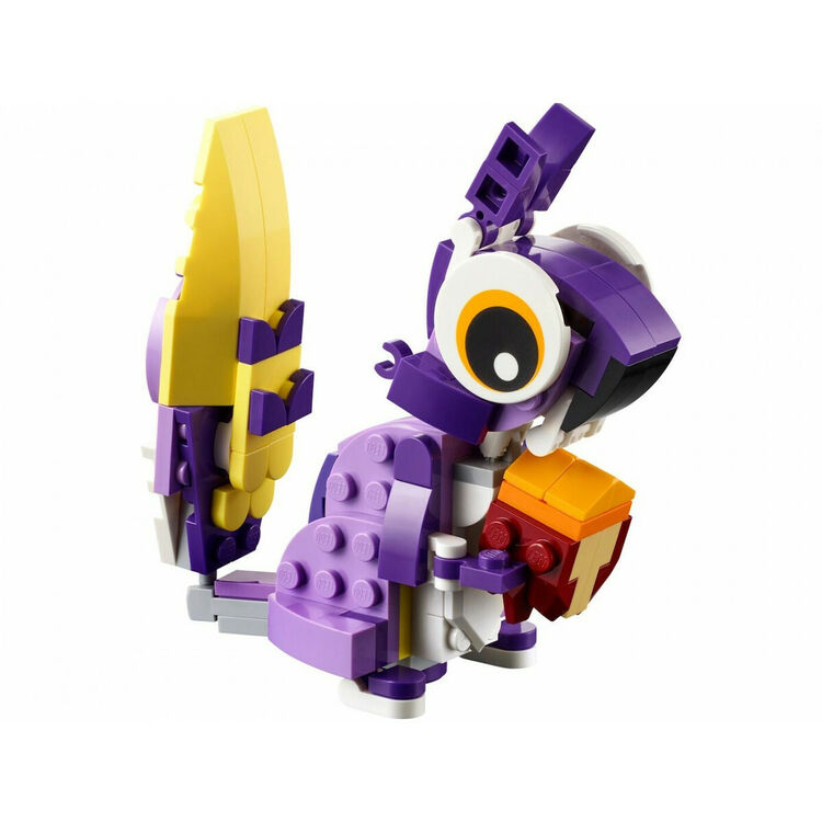 Product LEGO® Creator: Fantasy Forest Creatures (31125) Along with an Easter Candle image