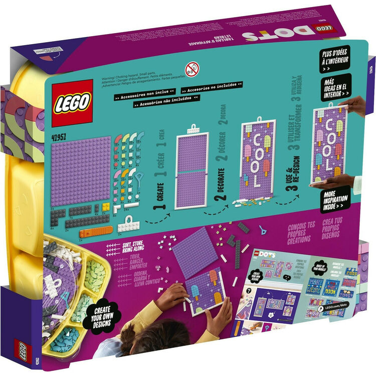 Product LEGO® DOTS: Message Board (41951) Along with an Easter Candle image