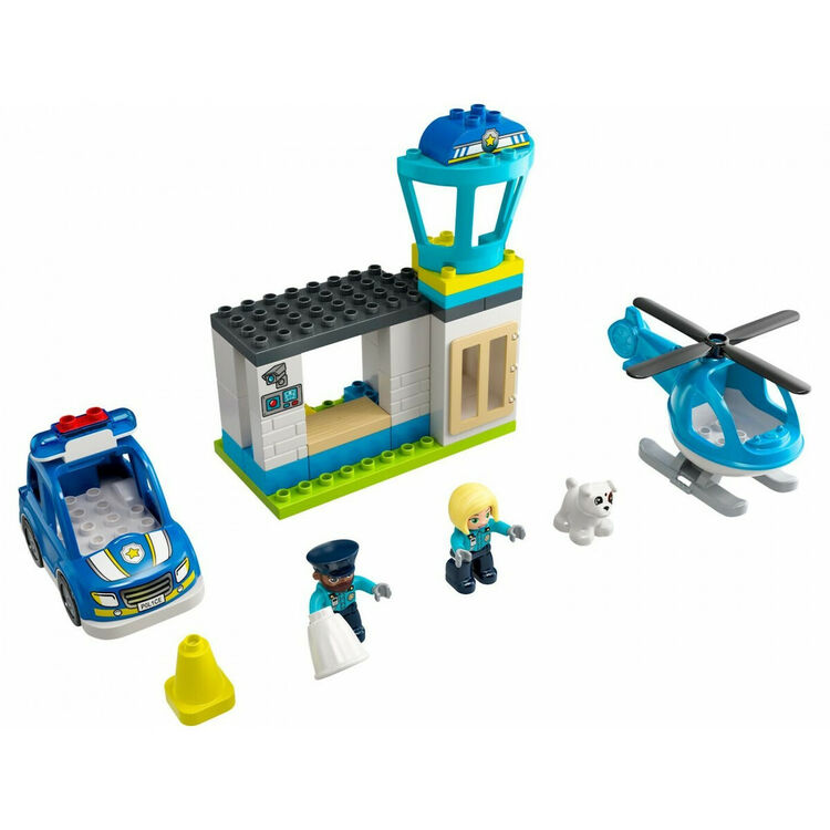 Product LEGO® DUPLO® Town: Police Station & Helicopter (10959) image