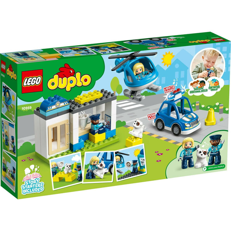 Product LEGO® DUPLO® Town: Police Station & Helicopter (10959) image