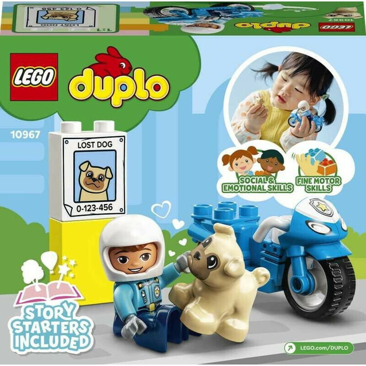 Product LEGO® DUPLO® Town: Αστυνομική Μοτοσικλέτα (10967) image